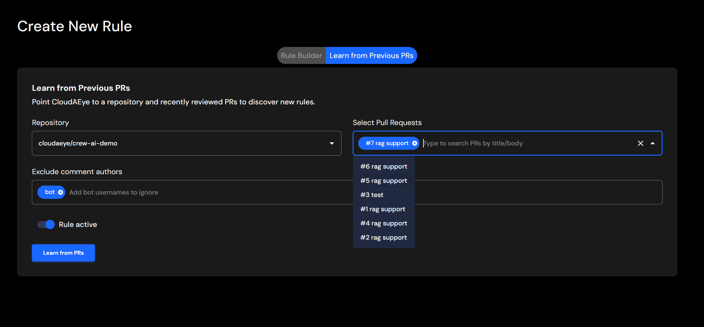 Learning from human reviews